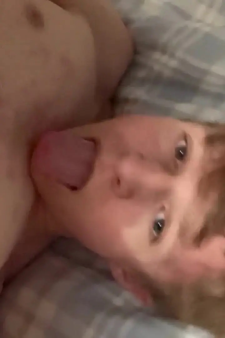Aiden_twink looks you in the eye as he delivers a hot self cum facial on onlyfans